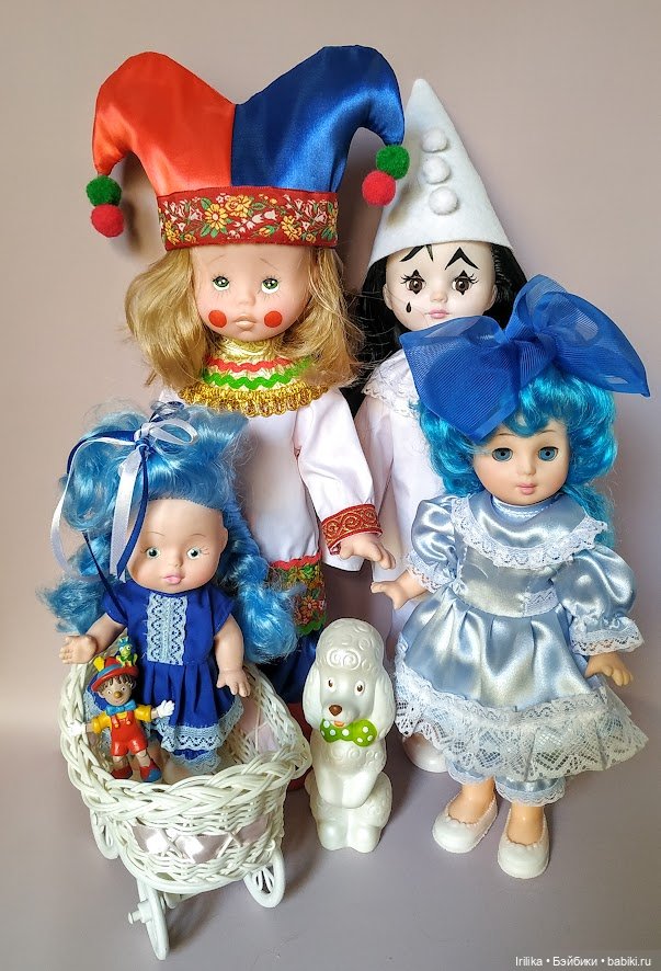 Скоморох Петрушка | Бэйбики Скоморох Петрушка — Российские куклы Весна