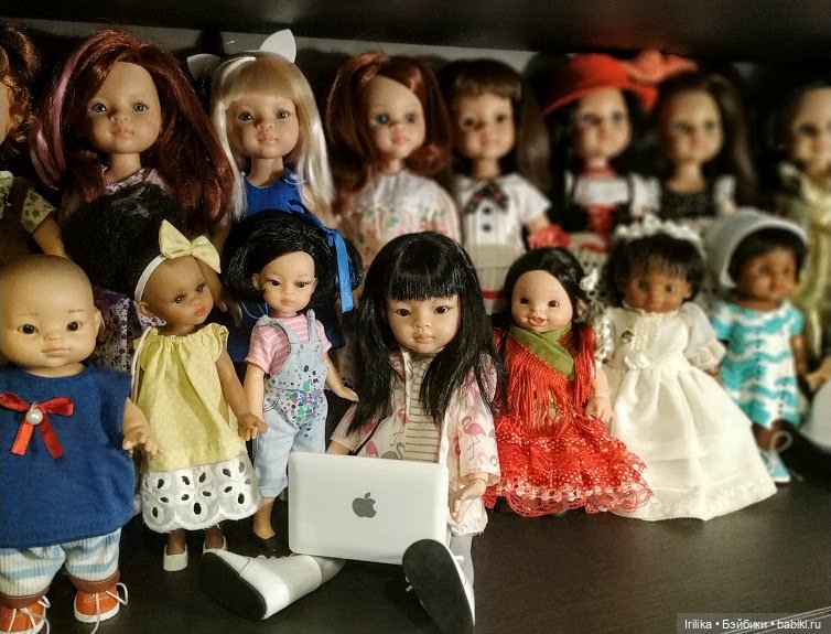 Мои испанские куклы — Испанские куклы (разное): Vestida de Azul