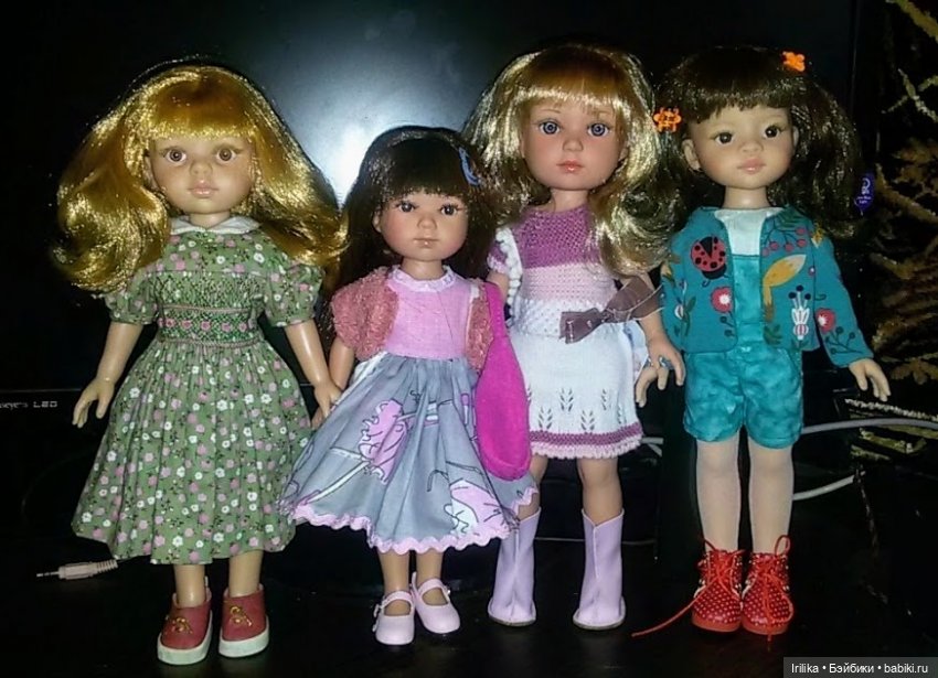 Мои испанские куклы — Испанские куклы (разное): Vestida de Azul