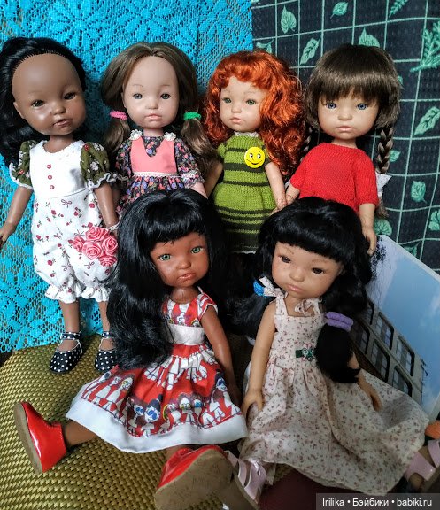 Мои испанские куклы — Испанские куклы (разное): Vestida de Azul