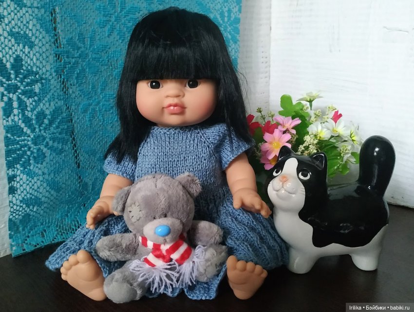 Minikane Gordis от фабрики Paola Reina и моя азиатка от Minikane
