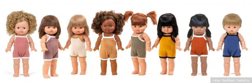 Minikane Gordis от фабрики Paola Reina и моя азиатка от Minikane