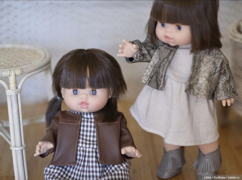 Minikane Gordis от фабрики Paola Reina и моя азиатка от Minikane