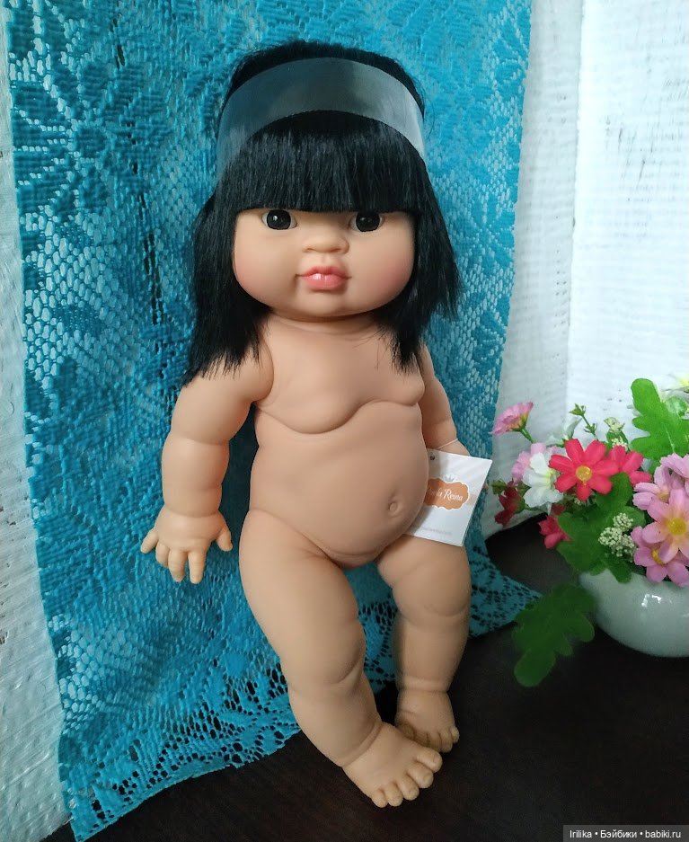 Minikane Gordis от фабрики Paola Reina и моя азиатка от Minikane