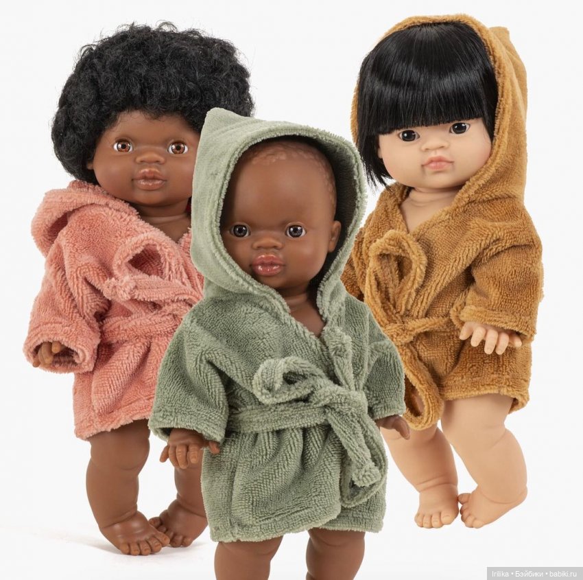 Minikane Gordis от фабрики Paola Reina и моя азиатка от Minikane