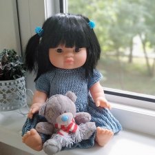 Minikane Gordis от фабрики Paola Reina и моя азиатка от Minikane