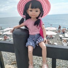 Как Гюль на море в Адлере отдыхала