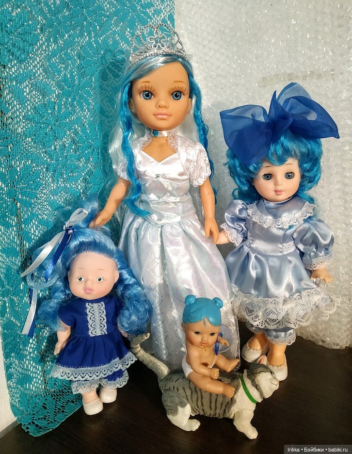 В 2021 году сколько кукол у меня появилось