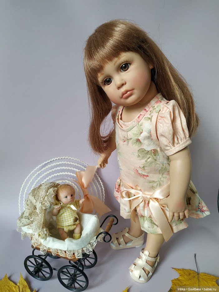 Платье для куклы на бал
