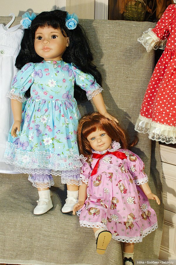 Маленькая гардеробная большой куклы (фото 3)