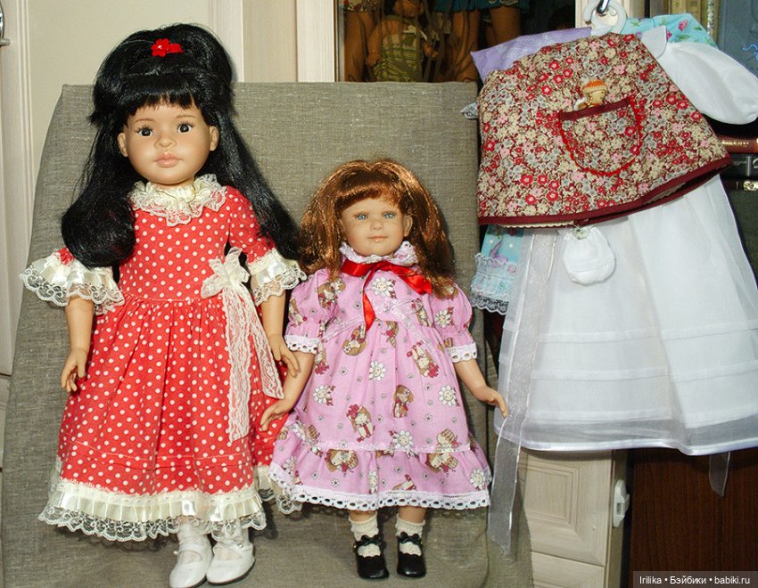 Маленькая гардеробная большой куклы (фото 7)