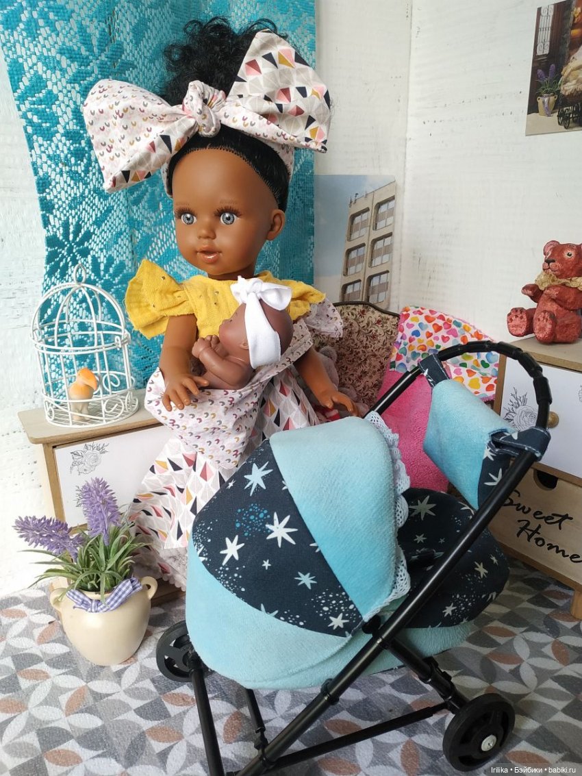 Мулатка Kisai с пупсиком из серии Марина