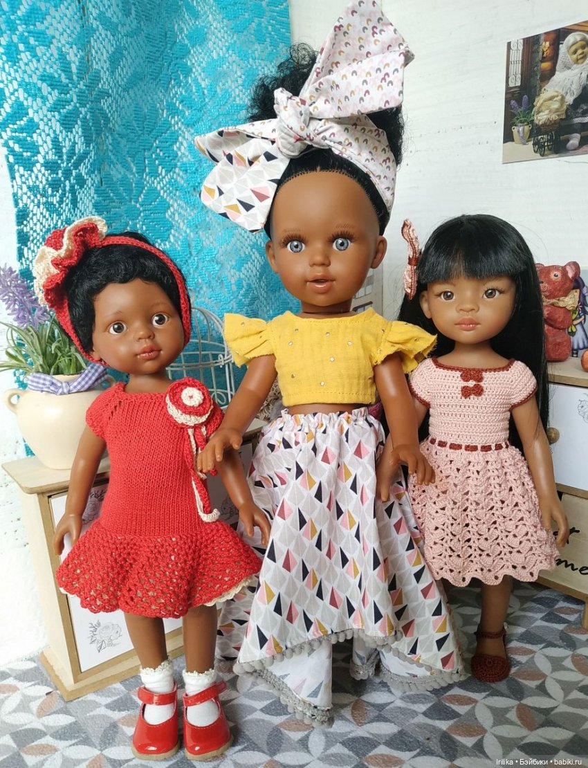 Мулатка Kisai с пупсиком из серии Марина