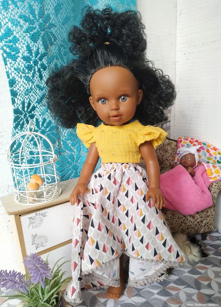 Мулатка Kisai с пупсиком из серии Марина (фото 9)