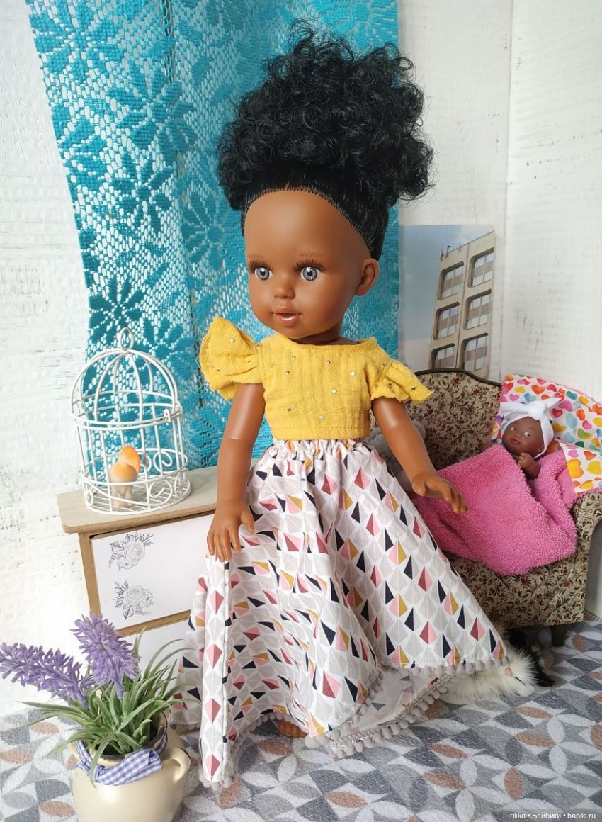 Мулатка Kisai с пупсиком из серии Марина (фото 10)