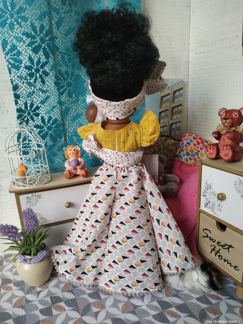 Мулатка Kisai с пупсиком из серии Марина