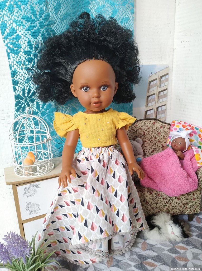 Мулатка Kisai с пупсиком из серии Марина (фото 7)