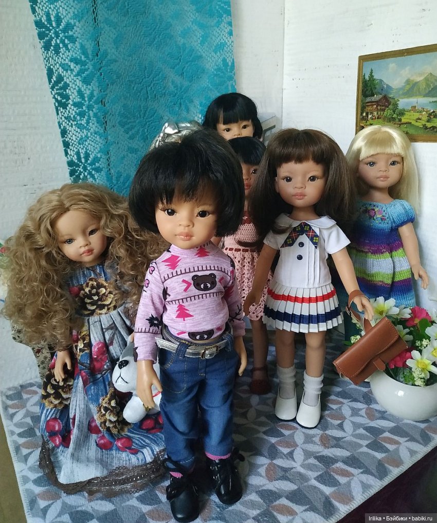 Лиу с голубыми волосами — Куклы Paola Reina (Паола Рейна): новинки