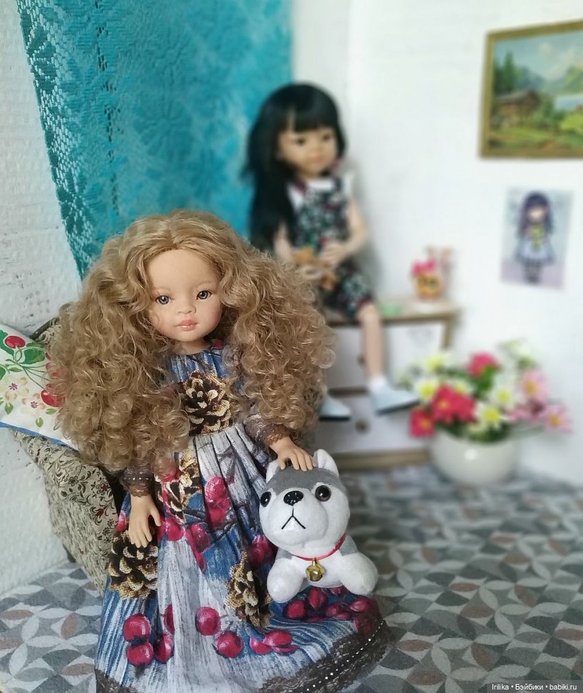 Лиу с голубыми волосами — Куклы Paola Reina (Паола Рейна): новинки (фото 5)