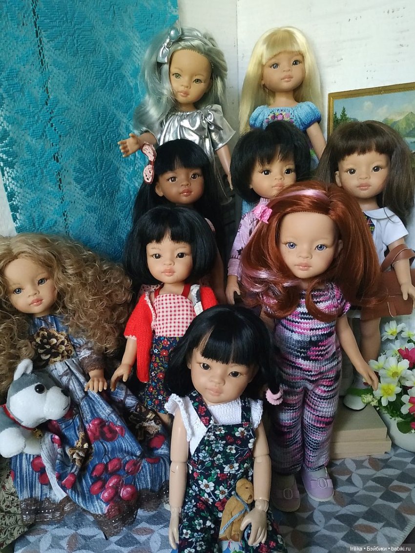 Лиу с голубыми волосами — Куклы Paola Reina (Паола Рейна): новинки