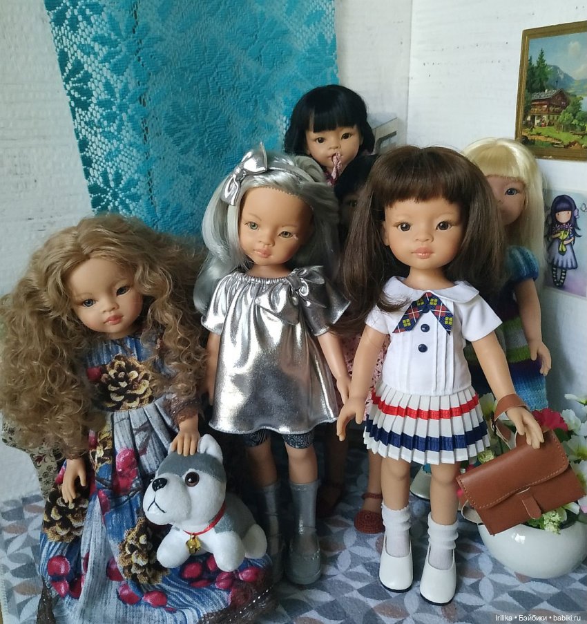 Лиу с голубыми волосами — Куклы Paola Reina (Паола Рейна): новинки (фото 9)