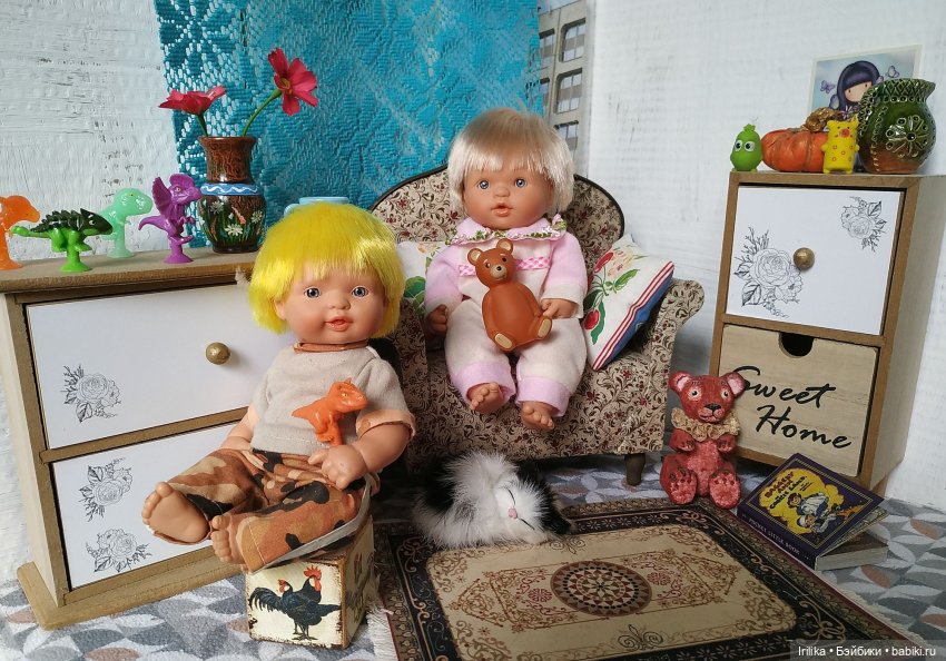 Испанские малыши — Испанские куклы (разное): Vestida de Azul