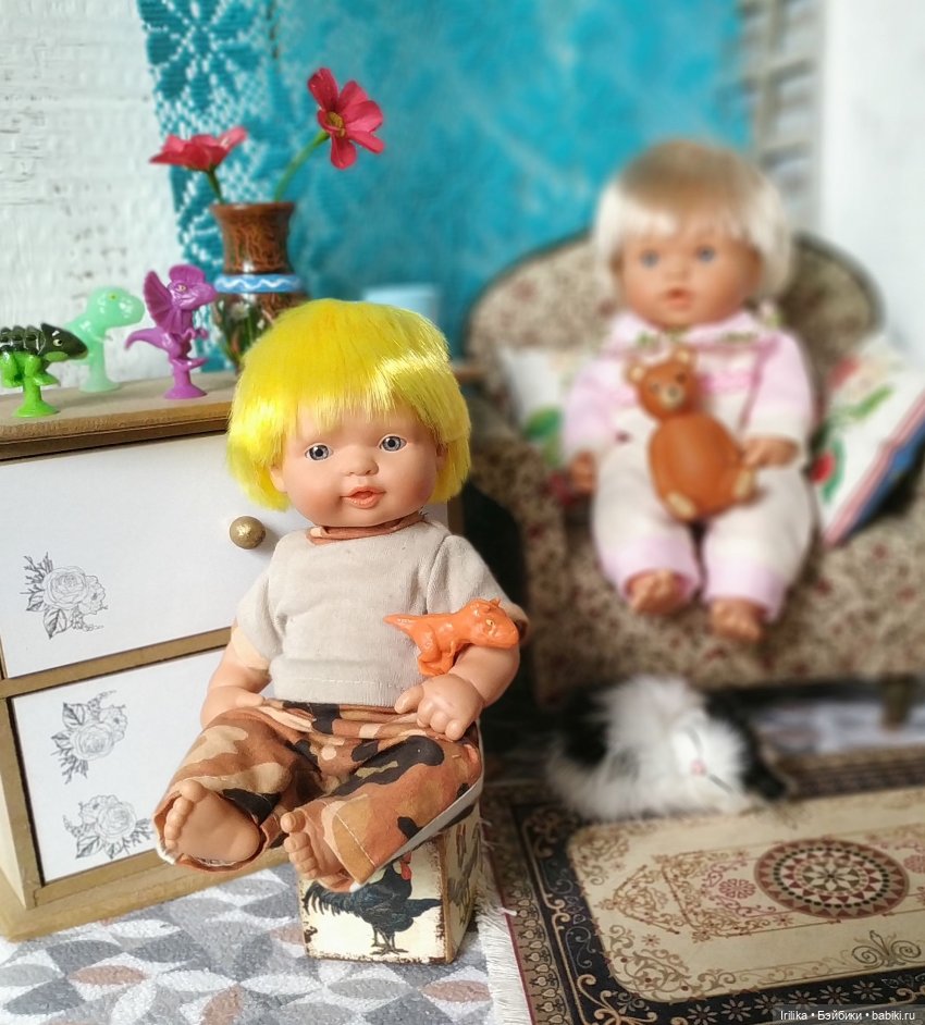 Испанские малыши — Испанские куклы (разное): Vestida de Azul (фото 3)