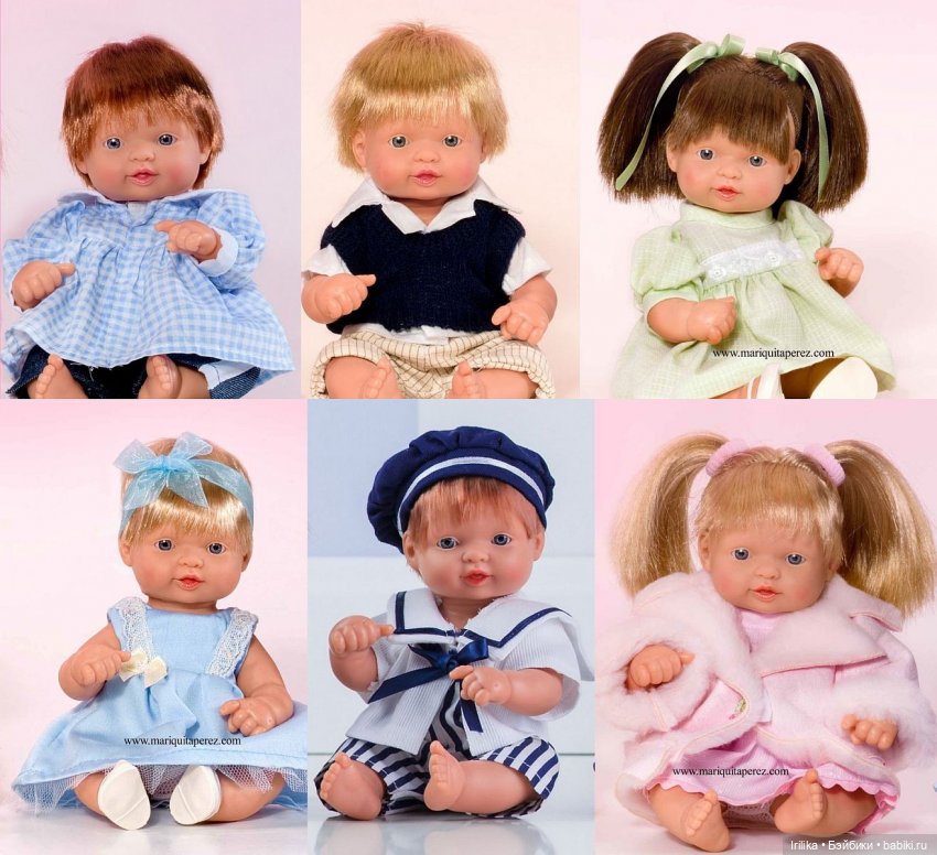 Испанские малыши — Испанские куклы (разное): Vestida de Azul