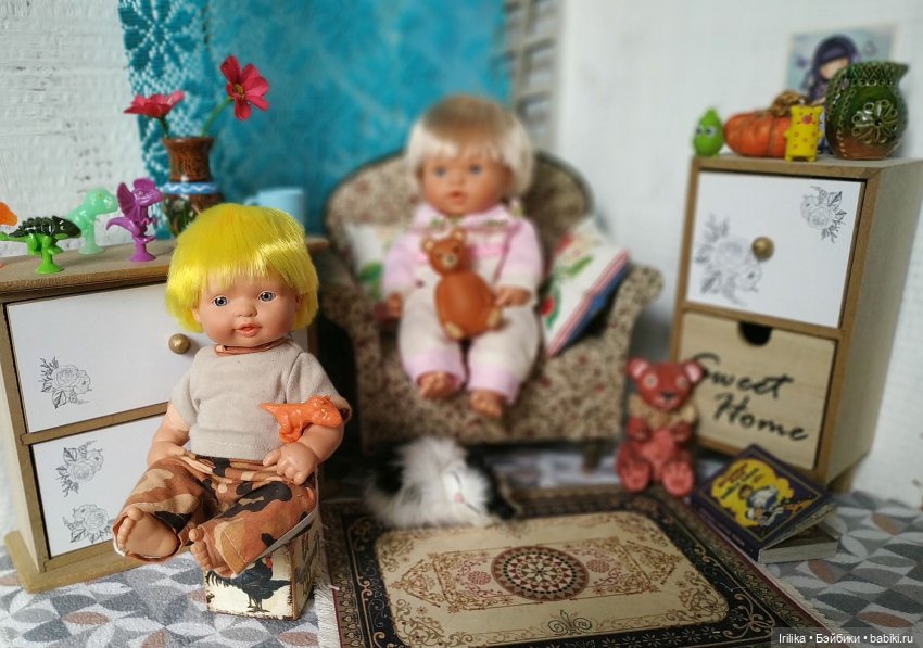 Испанские малыши — Испанские куклы (разное): Vestida de Azul (фото 2)