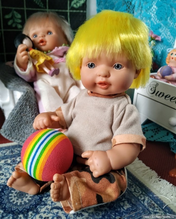 Испанские малыши — Испанские куклы (разное): Vestida de Azul (фото 10)