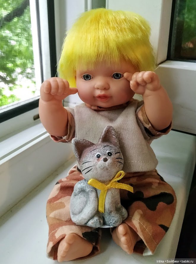 Испанские малыши — Испанские куклы (разное): Vestida de Azul (фото 7)