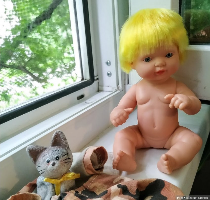 Испанские малыши — Испанские куклы (разное): Vestida de Azul (фото 8)