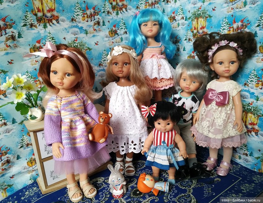 Мои куклы от Paola Reina, купленные в этом году (фото 2)