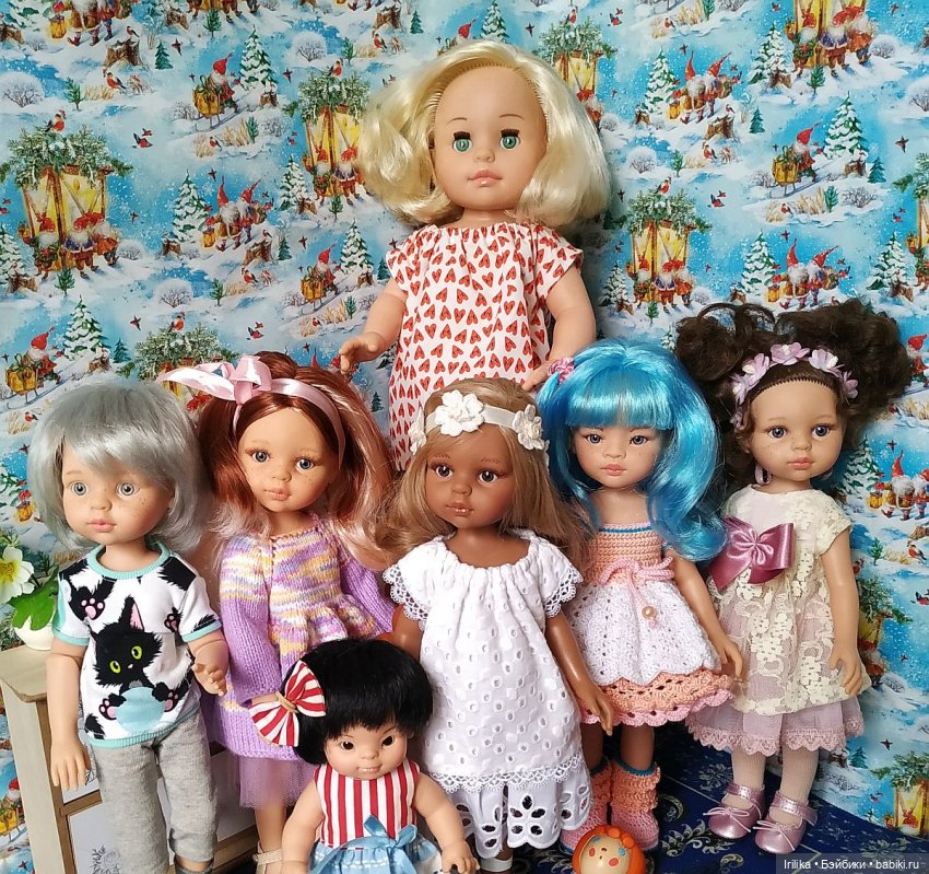 Мои куклы от Paola Reina, купленные в этом году (фото 10)
