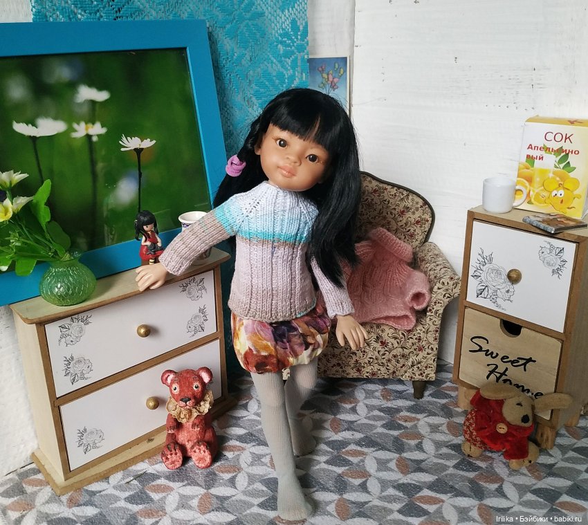 Повседневность любителя испанских кукол