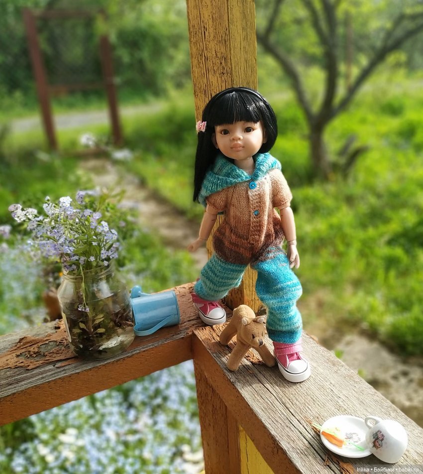 Дачный сезон у Гюль открыт