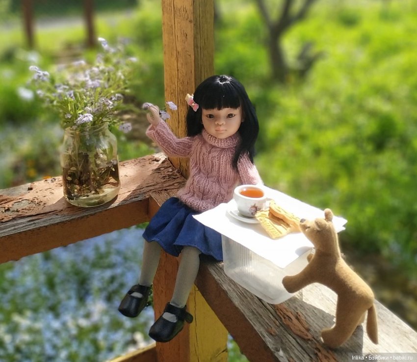 Дачный сезон у Гюль открыт