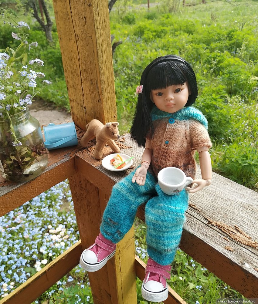 Дачный сезон у Гюль открыт