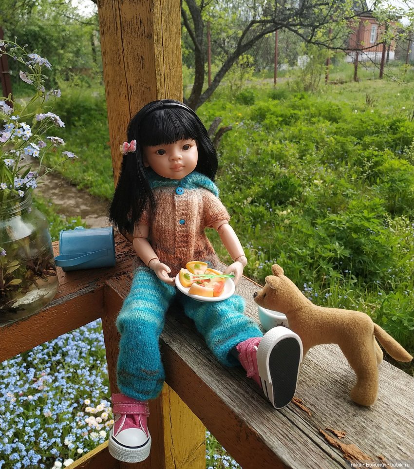 Дачный сезон у Гюль открыт