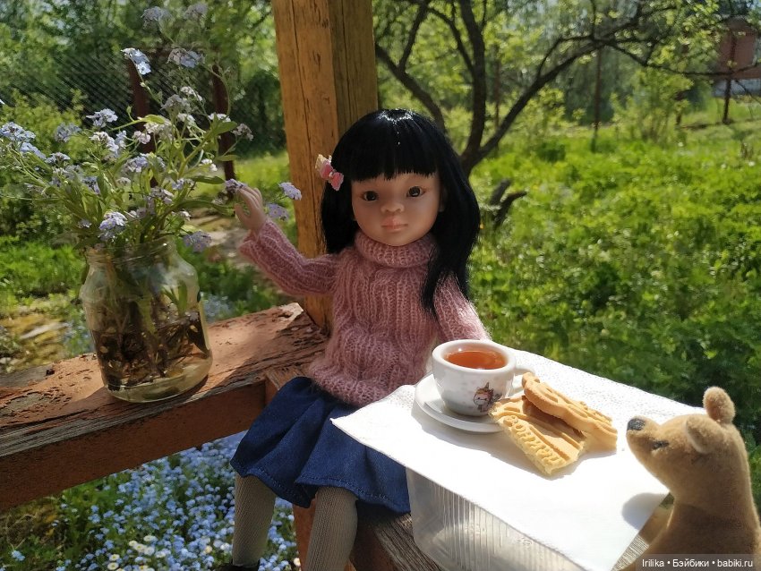 Дачный сезон у Гюль открыт