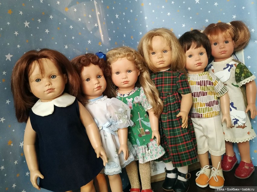 Мои испанские куклы на нижней полке