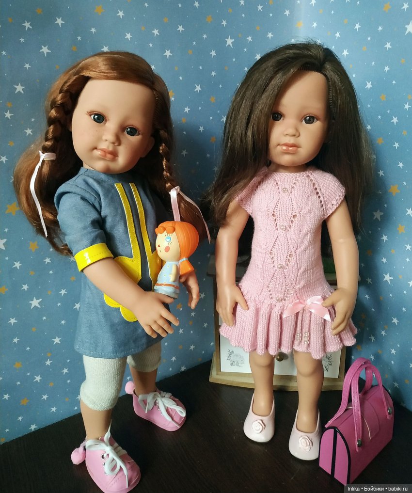 Мои испанские куклы на нижней полке