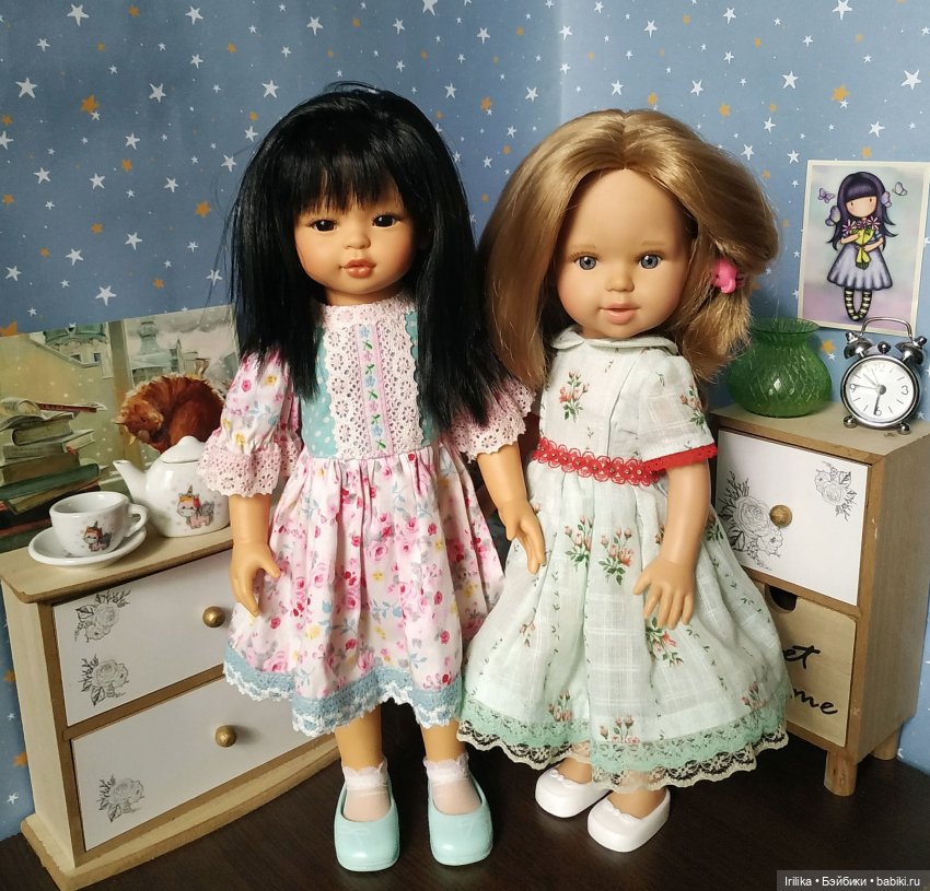 Мои испанские куклы на нижней полке