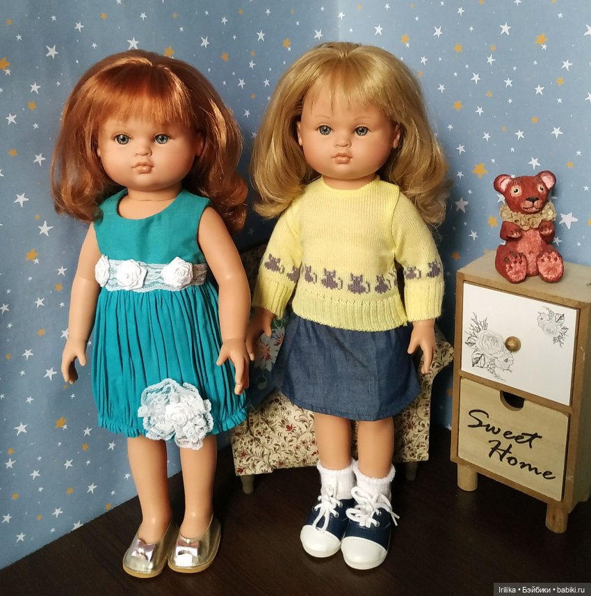 Мои испанские куклы на нижней полке (фото 10)