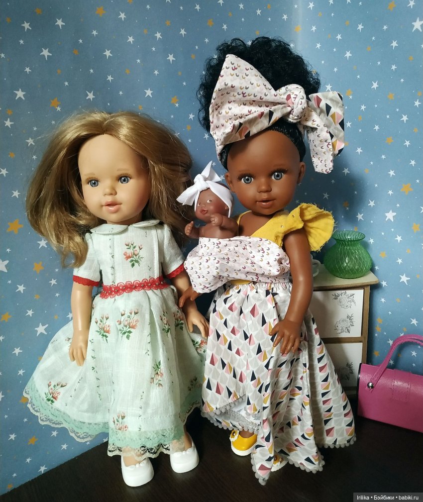 Мои испанские куклы на нижней полке