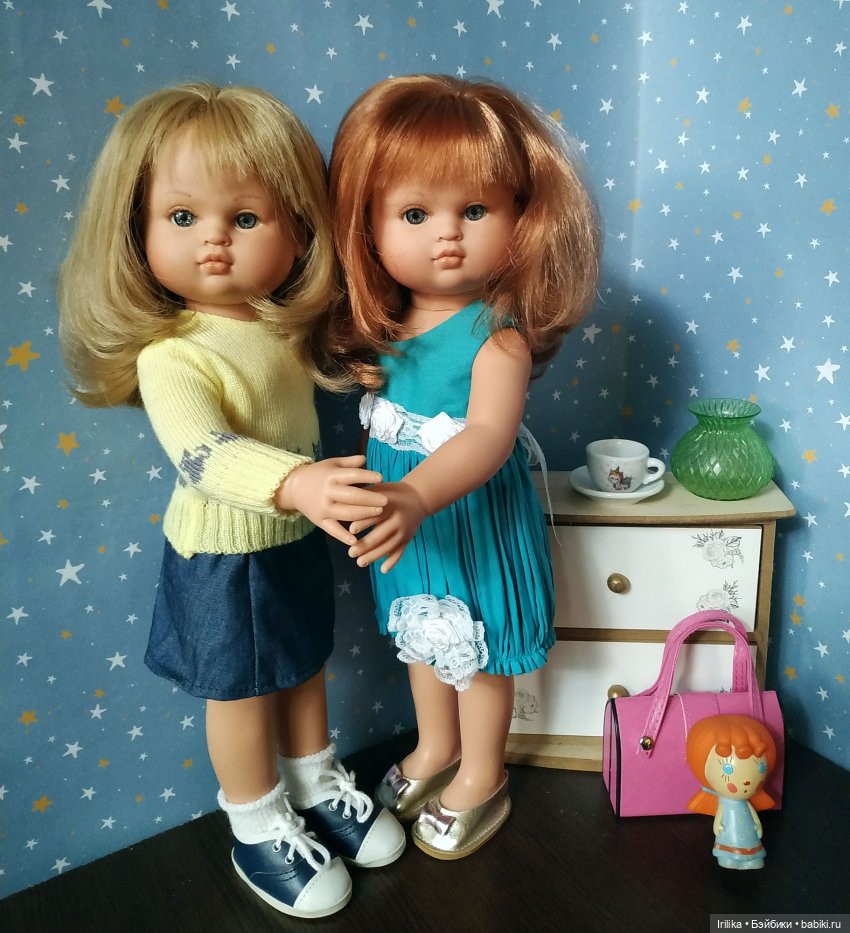 Мои испанские куклы на нижней полке