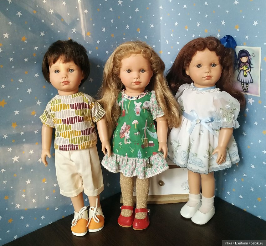 Мои испанские куклы на нижней полке