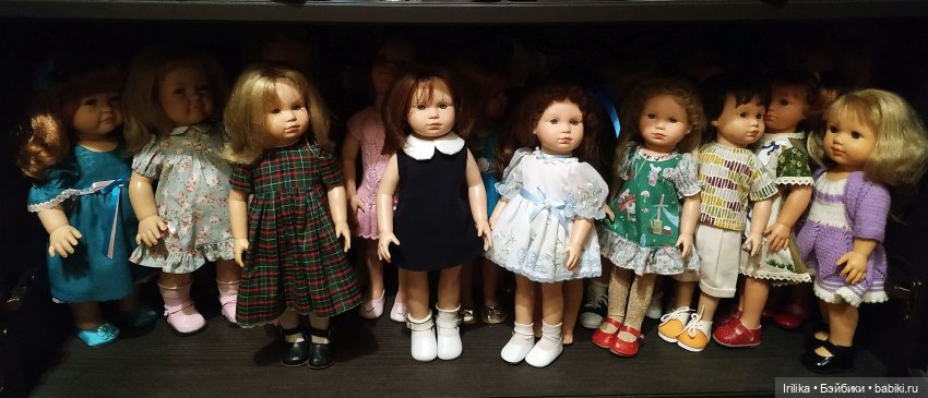 Мои испанские куклы на нижней полке