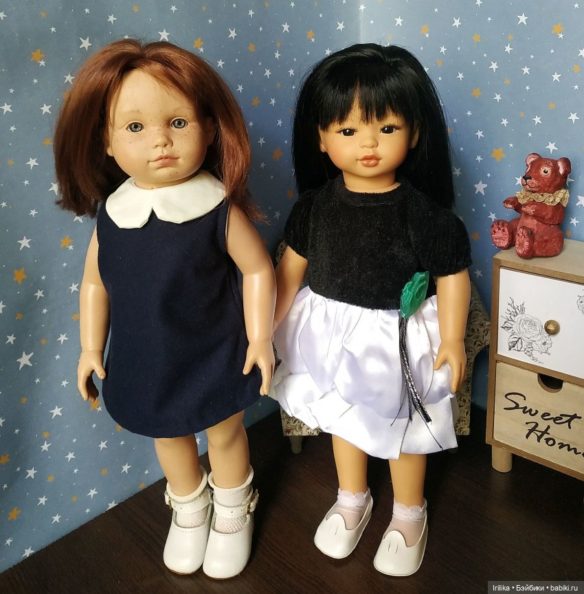 Мои испанские куклы на нижней полке