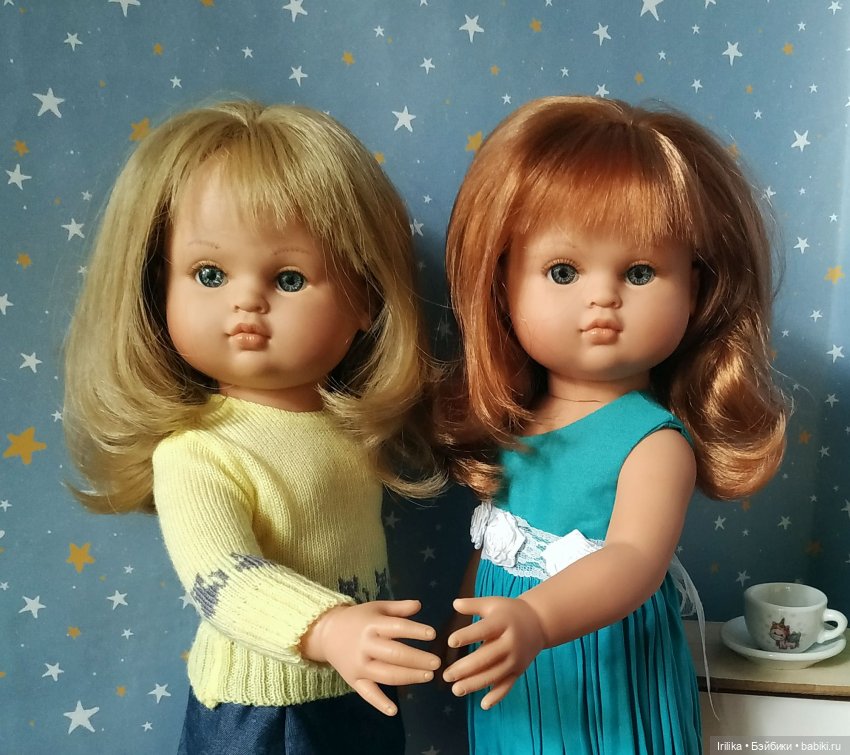 Мои испанские куклы на нижней полке